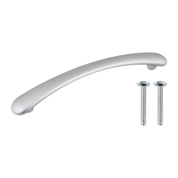 Greep Lucinda aluminium 148mm