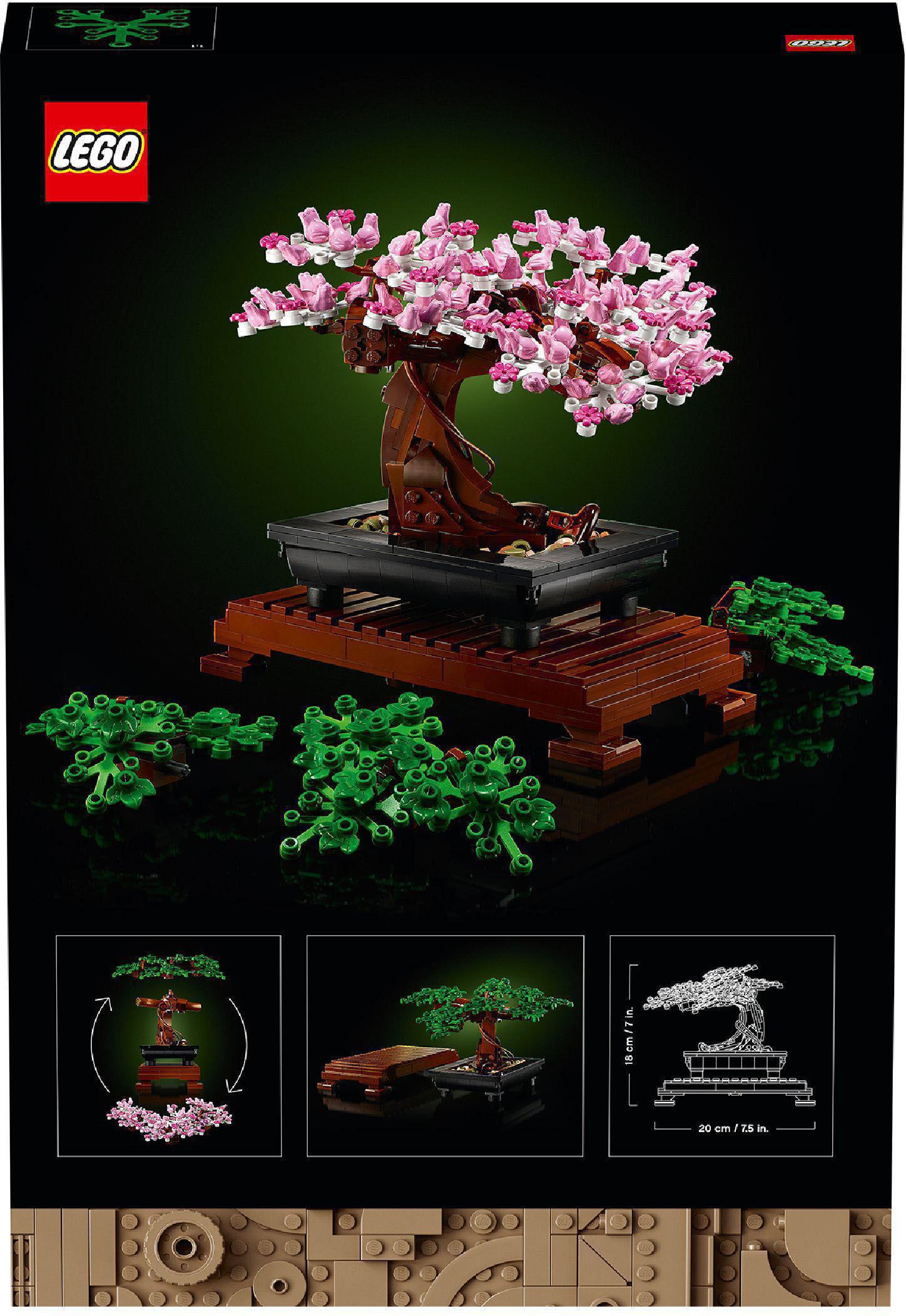 LEGO® Konstruktionsspielsteine »Bonsai Baum (10281), Lego Botanicals« Made in Europe