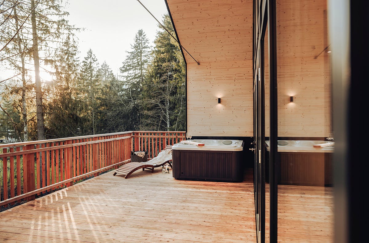 Außergewöhnlich Übernachten im Baumchalet für 2