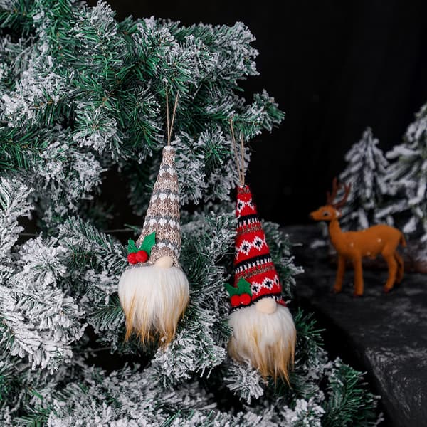 Led alver til juletreet eller vinduet - rødt