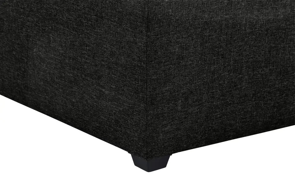 Boxspringbett Kety 140 cm Schwarz