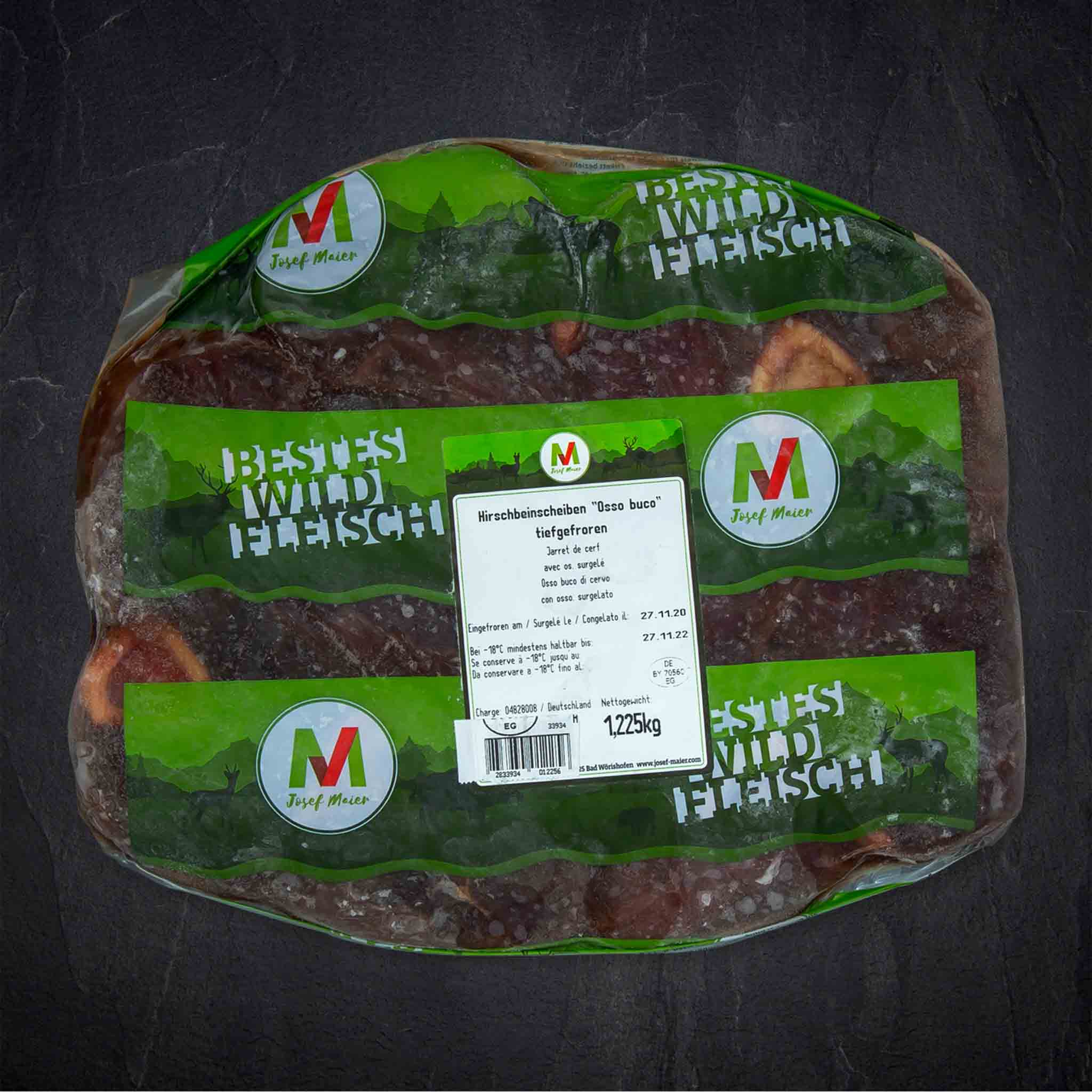 Hirsch Osso Buco Tiefgekühlt