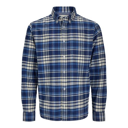Jack&Jones Blunorris Flannel Skjorte, Night Sky, M