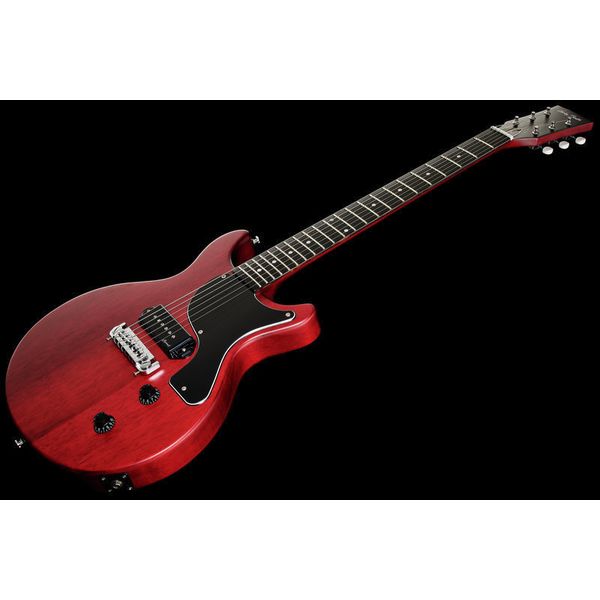 Harley Benton DC-Junior FAT Faded Cherry