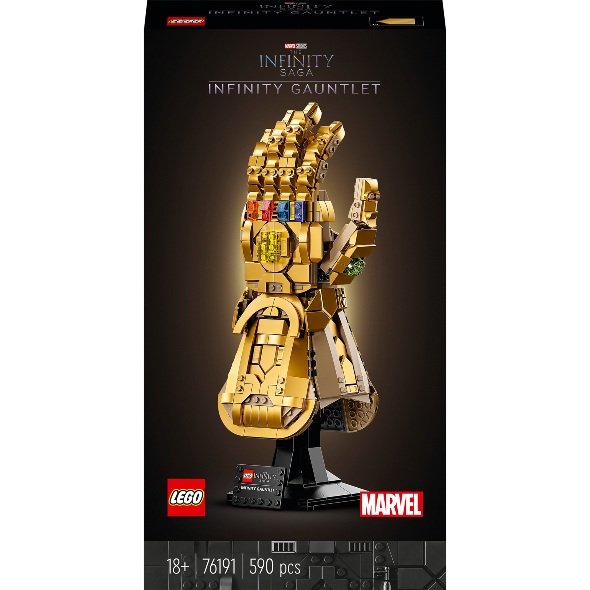 LEGO Konstruktionsspielzeug Marvel Super Heroes Infinity Handschuh
