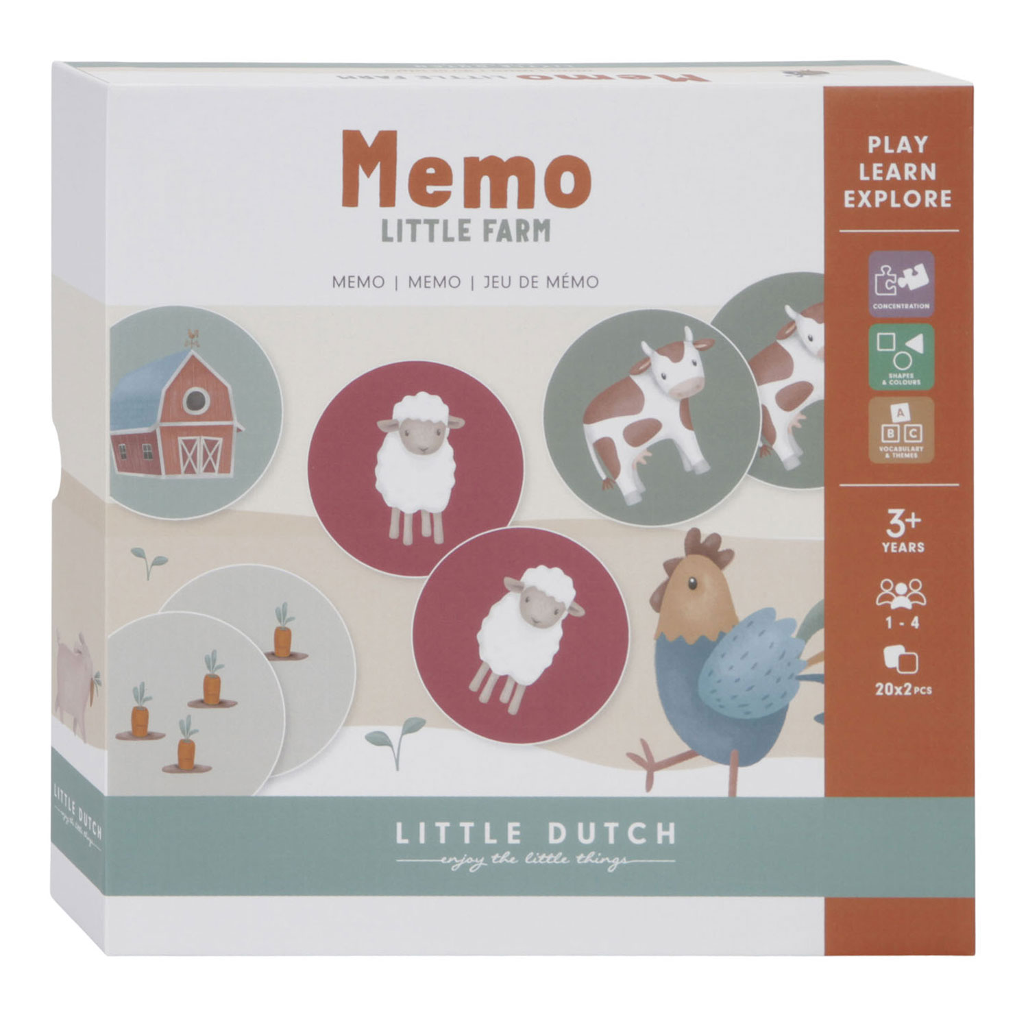Little Dutch Memo Little Farm FSC