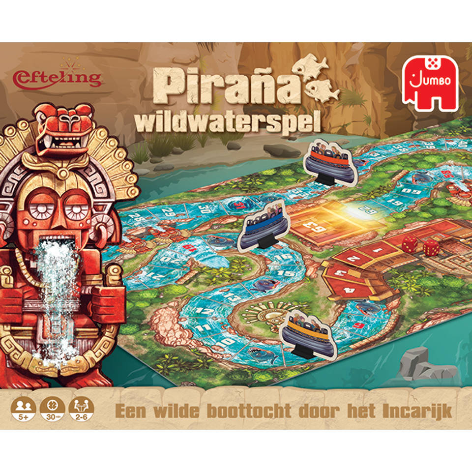 Efteling pirana wildwaterspel