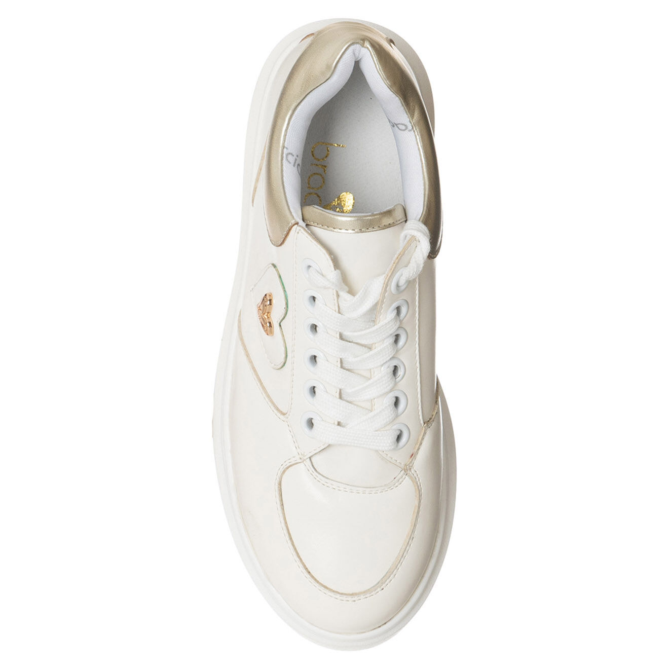 Tua By Braccialini Sneakers Noémie blanc/doré