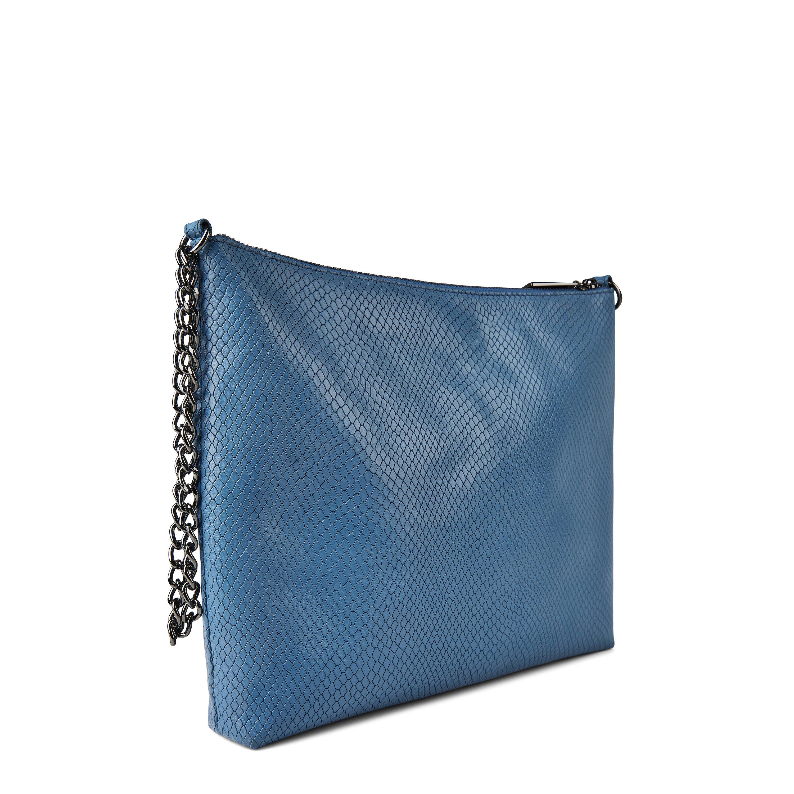 Biba Leather Slouchy Clutch