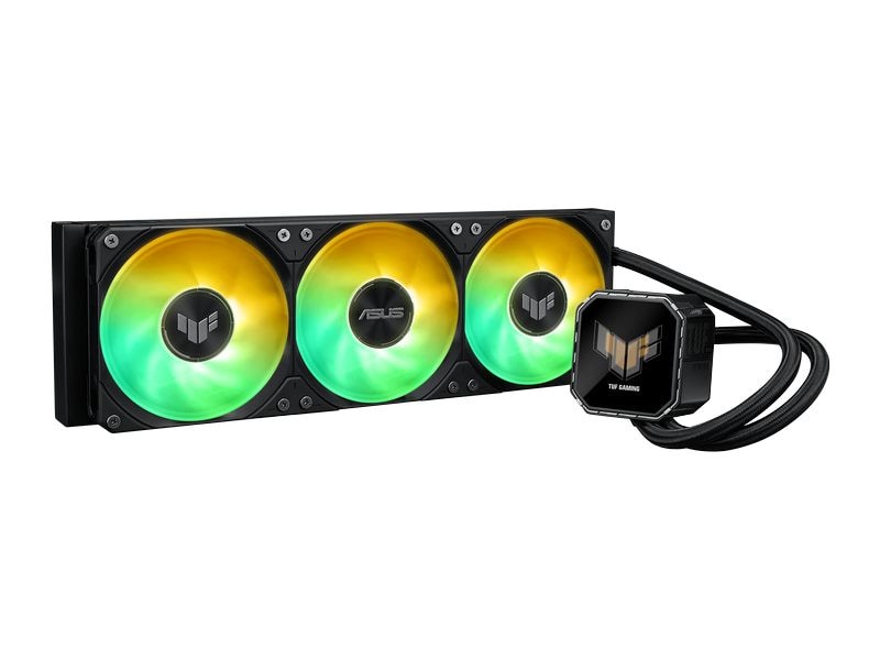ASUS Wasserkühlung TUF GAMING LC III 360 ARGB LCD Moderne CPU-Kühlung mit RGB-Elementen und integrierter Statusanzeige