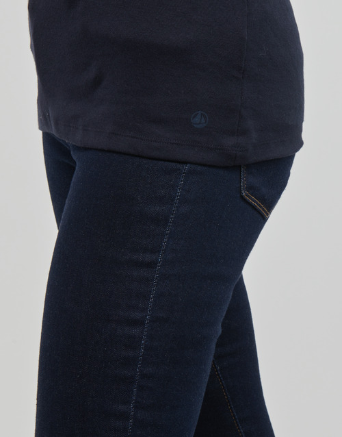 Petit Bateau - MC COL ROND - Marine