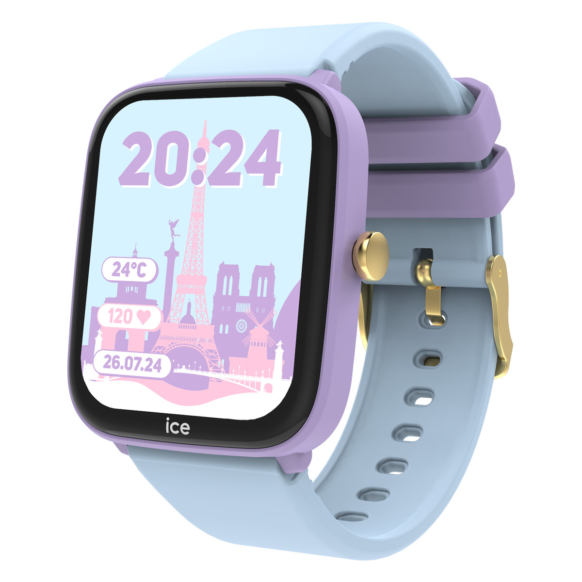 Montre ICE WATCH Ice smart enfant bracelet silicone bleu