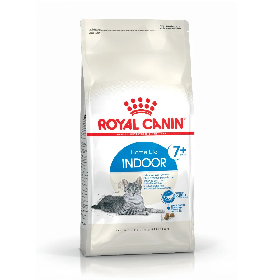 Ração Royal Canin Home Life Indoor 7+ para gatos