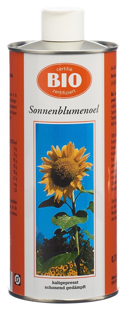 BRACK Sonnenblumenöl<br>7.5 dl, Öl, kaltgepresst Bio