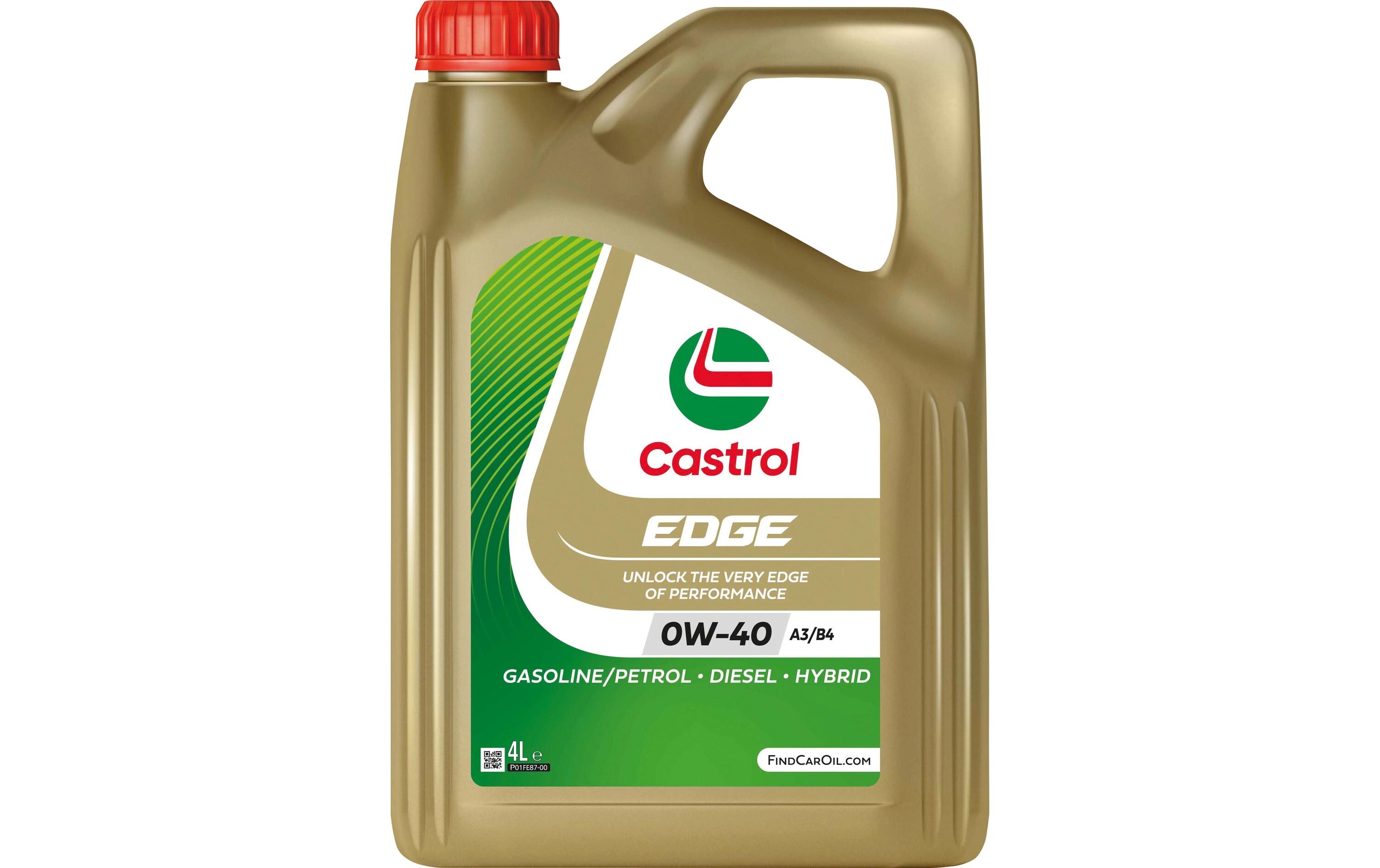 Motorenöl EDGE 0W-40 A3/B4, 4 lMotorenöl für moderne Motoren
