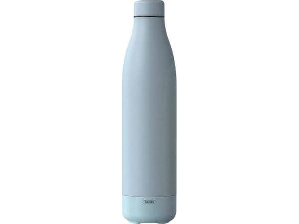 Remax trådløs Bluetooth 5.0-høyttaler med termos 500 ml blå kopp (RB-M5)