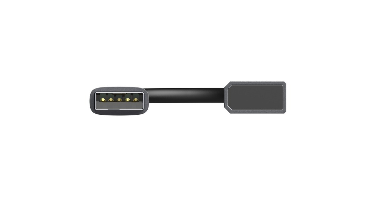 SitecomUSB-A naar 4x USB-A Nano usb-hub  (Grijs)