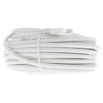 Q-Link UTP kabel CAT6 AWG26 2RJ45 20 meter wit