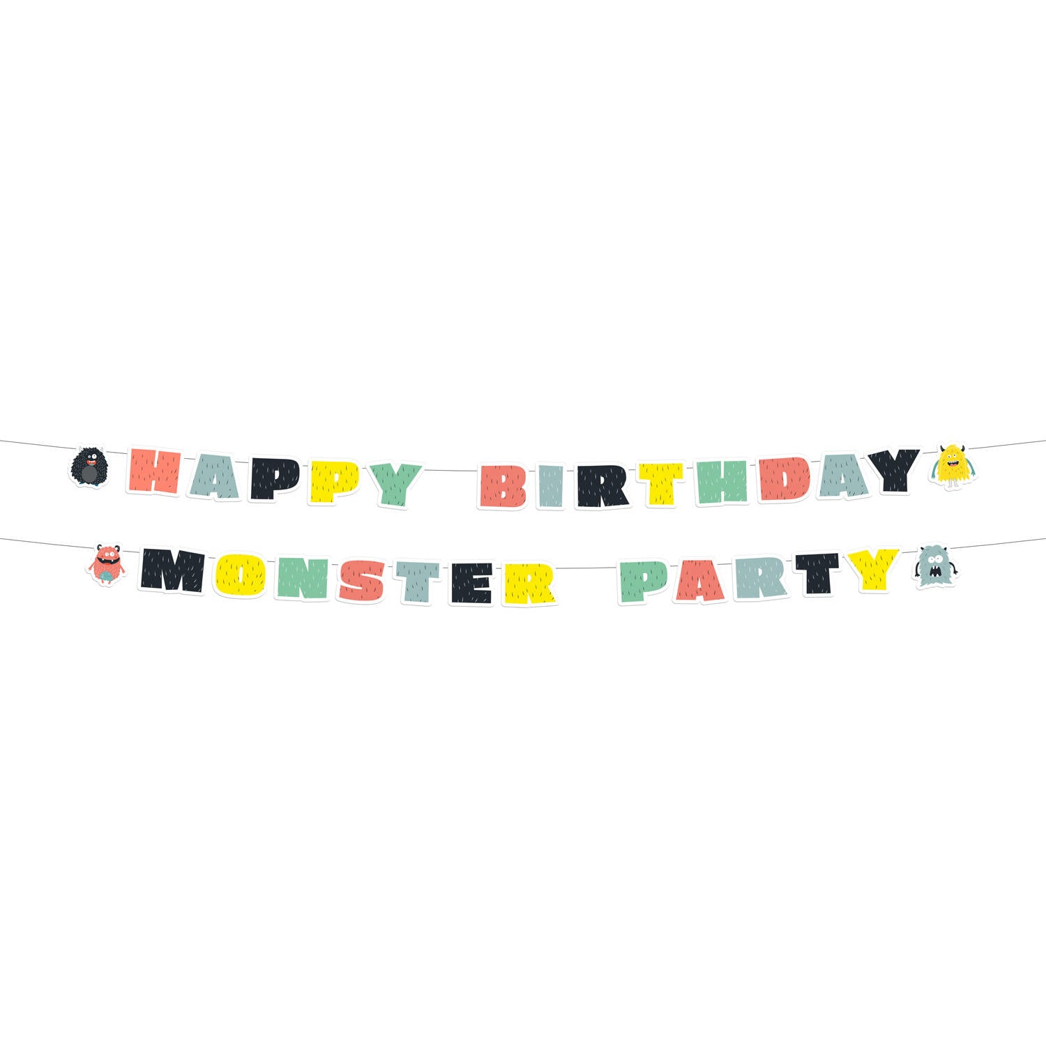 Monster Letterslinger Happy Birthday 2st