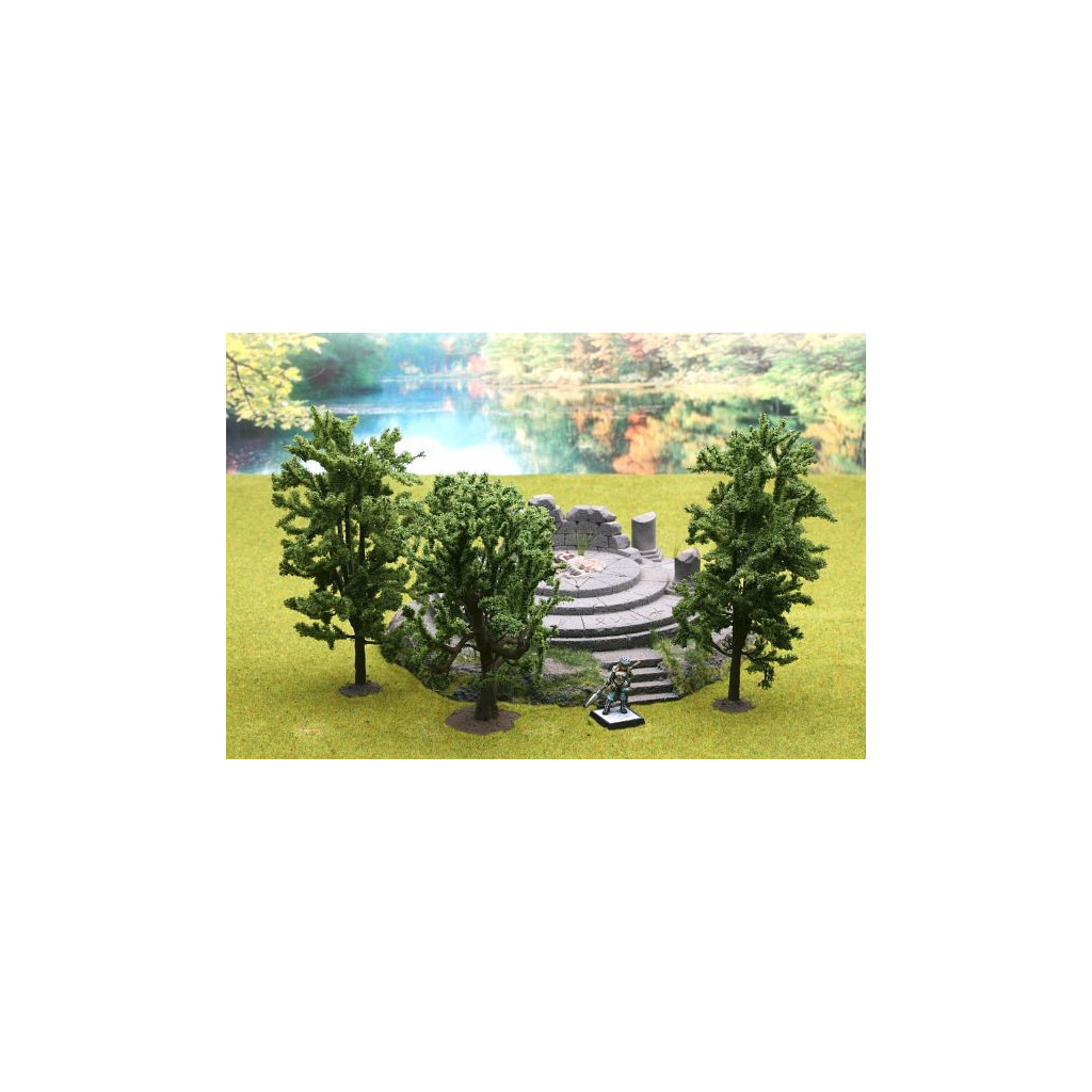 Ziterdes: Fable forest Model Deciduous Trees (3pcs.)