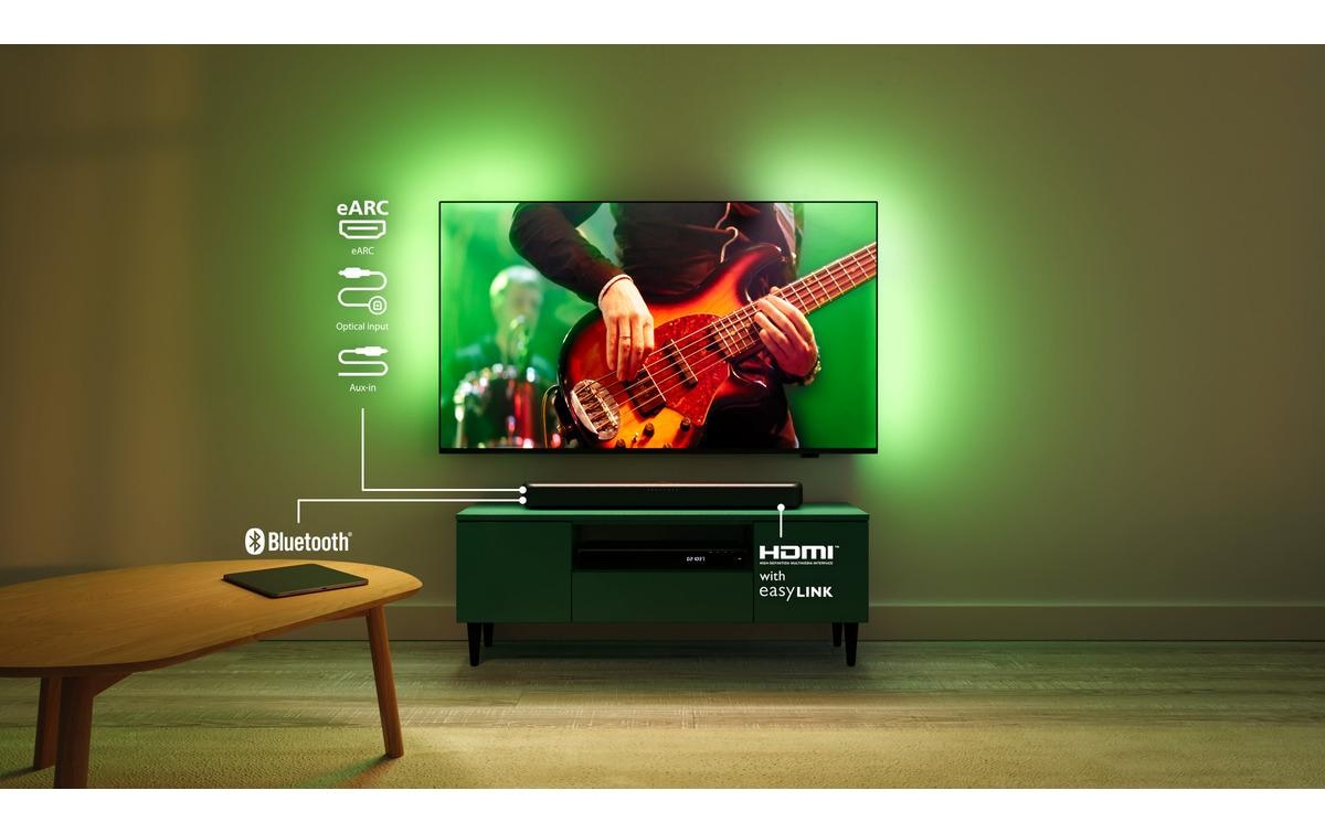 Philips Soundbar »TAB5109/10« 2.0 (Bluetooth Equalizer )