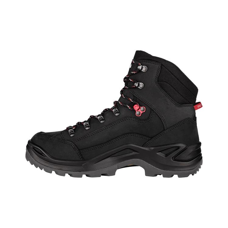 LOWA Renegade GTX Mid LM310945 schwarz/rubinrot
