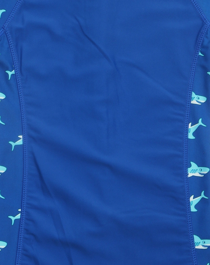 Schwimmanzug HAI 1-teilig in blau