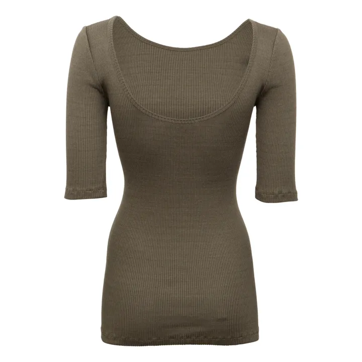 Minimalisma T-Shirt Gym - Collection Femme  | Vert kaki