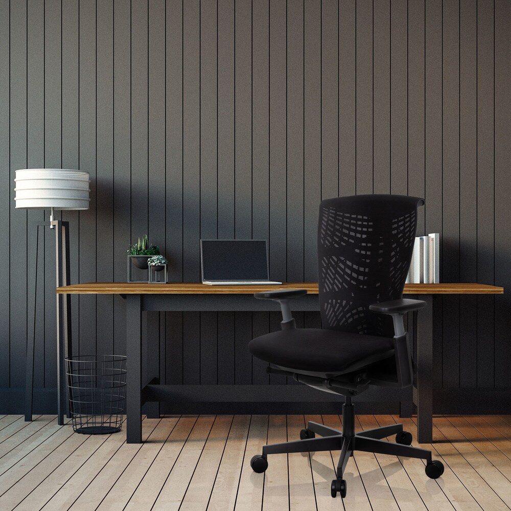 Profi Bürostuhl SKOPE Netzstoff mit Armlehnen (höhenverstellbar) hjh OFFICE