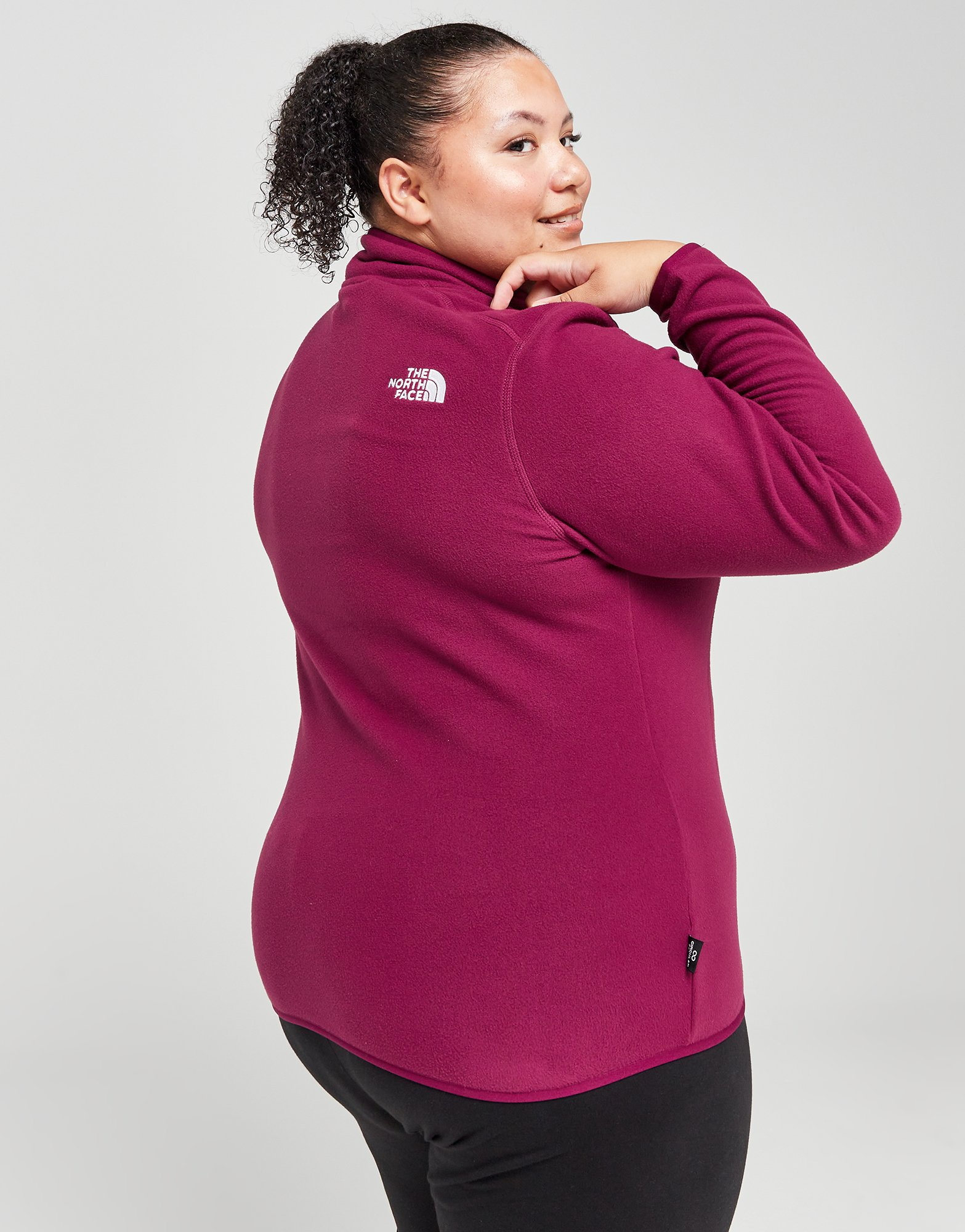 The North Face Polaire Zippée Glacier Grande Taille Femme
