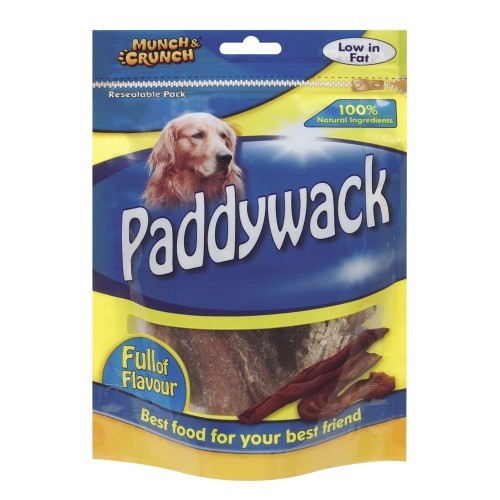Petiscos para cães Paddywach com sabor natural