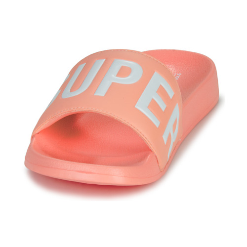 Superdry - Sandales De Piscine Véganes Core - Rose / Blanc