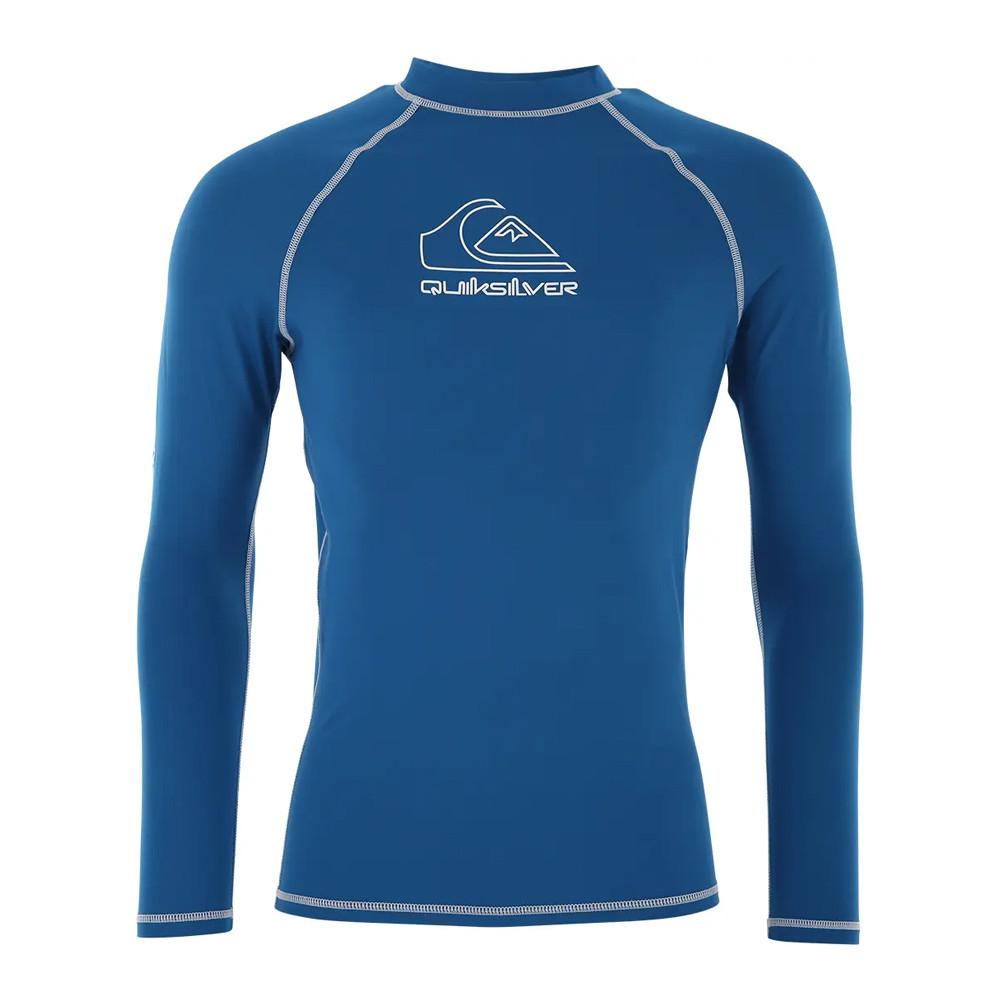 Quiksilver Lycra Manches Longues Bleu Homme Quiksilver Ontour