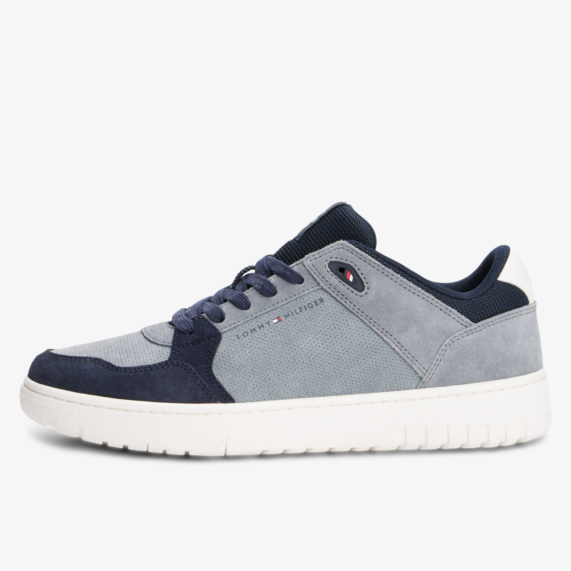TOMMY HILFIGER Basket Core Herren Sneaker Low grau