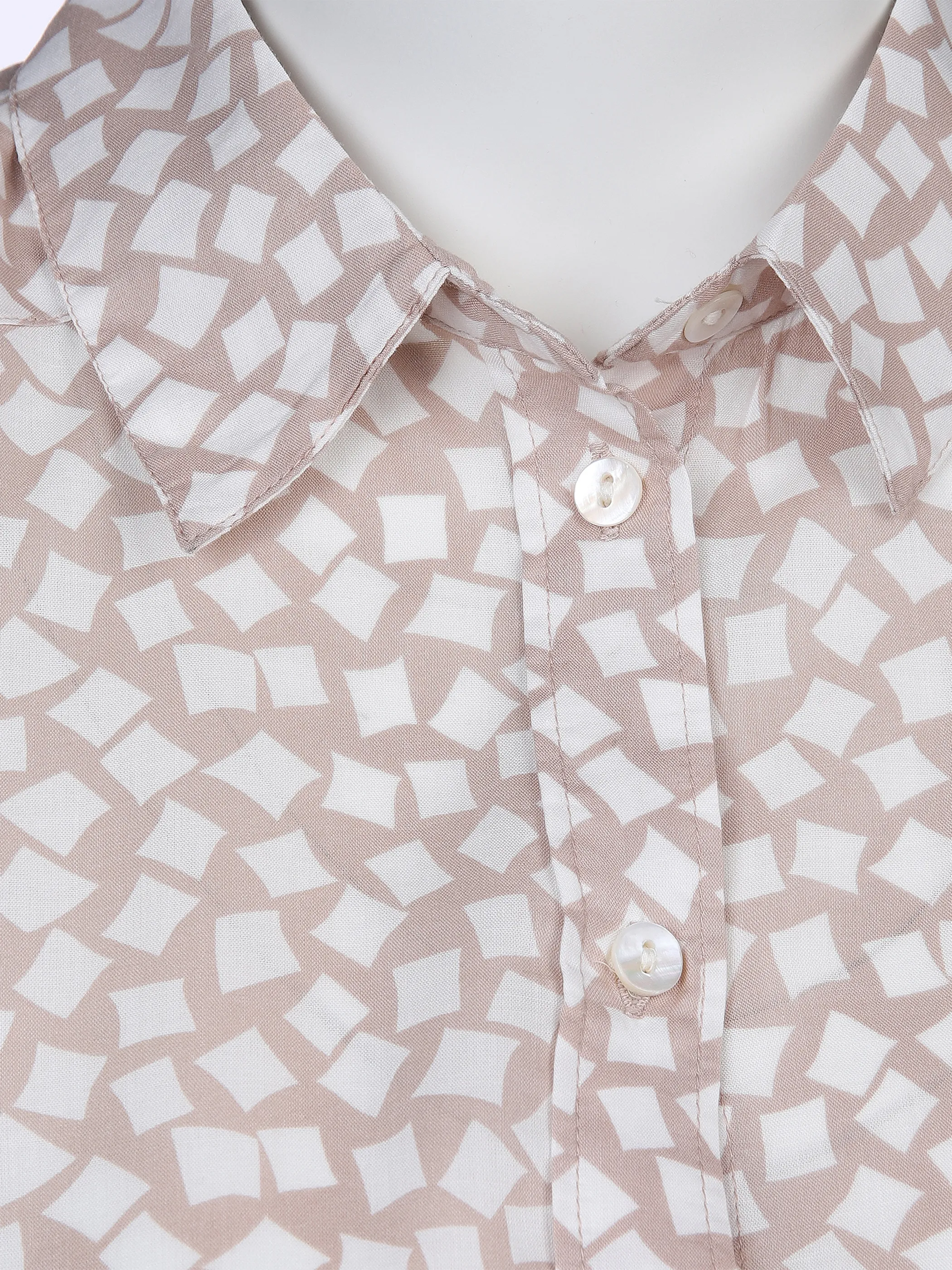 Damen Bluse mit Alloverprint