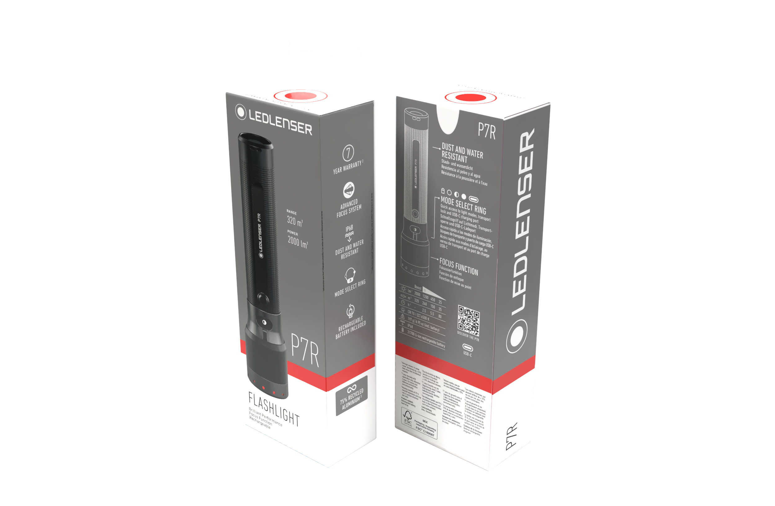 Taschenlampe P7R