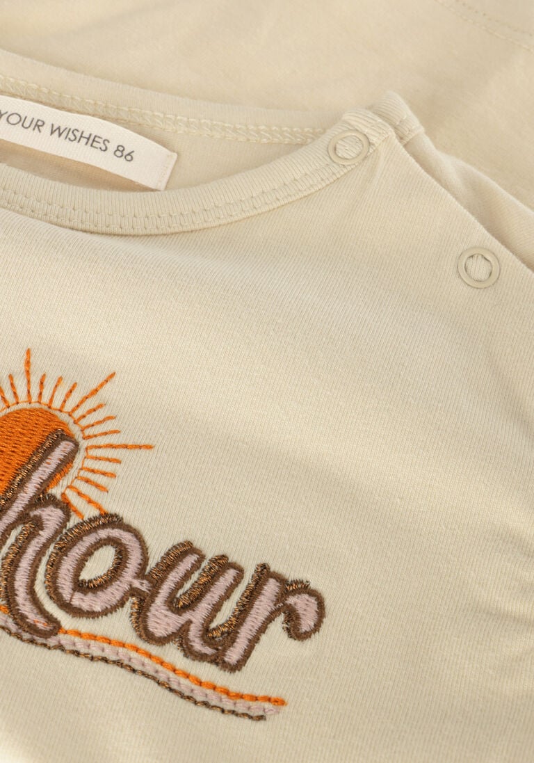 YOUR WISHES beige your wishes t-shirt jazz