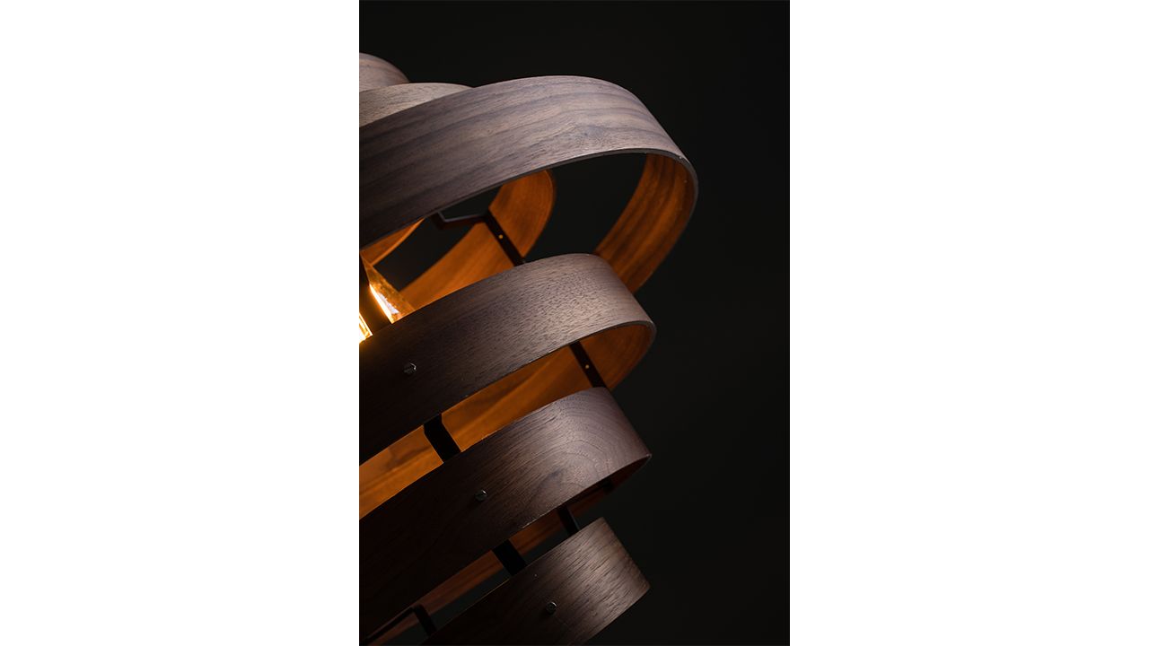 Hanglamp 05-HL4453-77 Walnut  | ETH⌀50  cm
