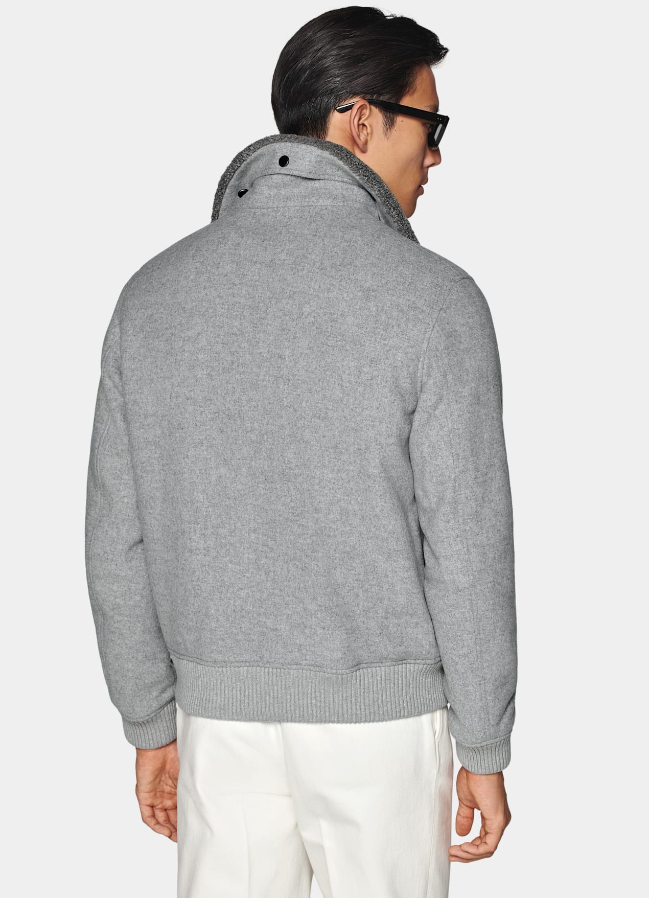 Bomber gris clair