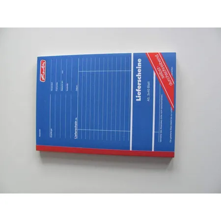 Herlitz Formularbuch Lieferscheine A5 3x40 Blatt selbstdurchschreibend