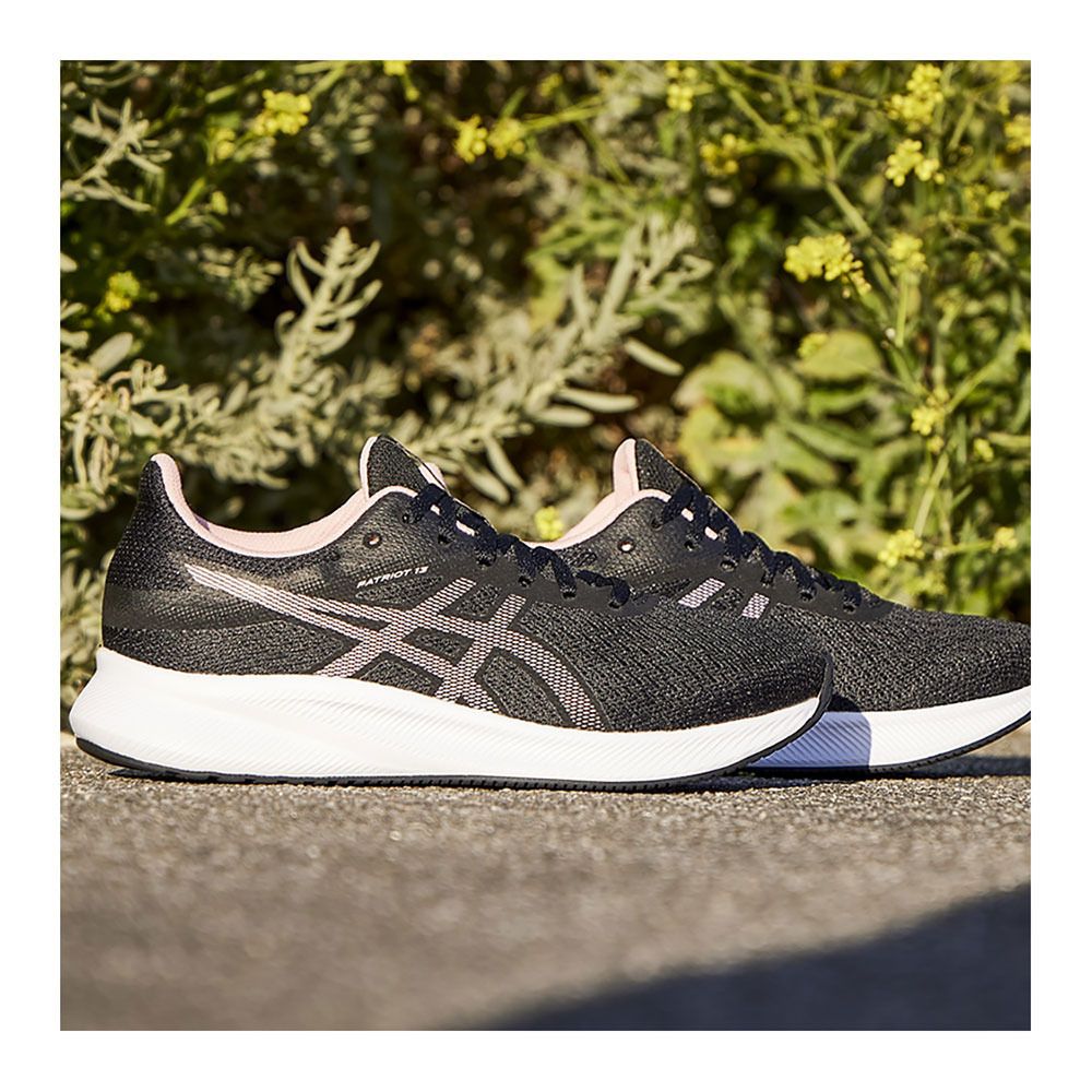 Asics PATRIOT 13 - Chaussures running Femme black/frosted rose