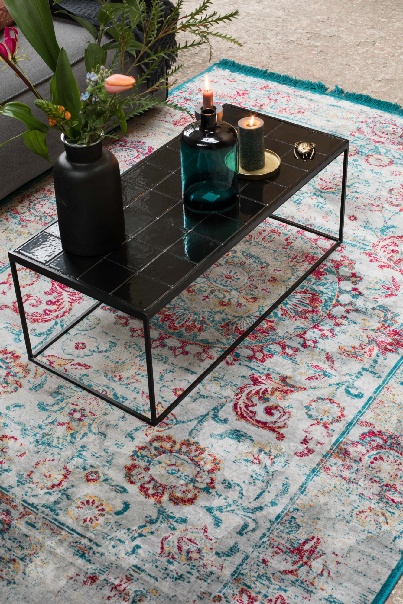 Zuiver salontafel Glazed - Zwart