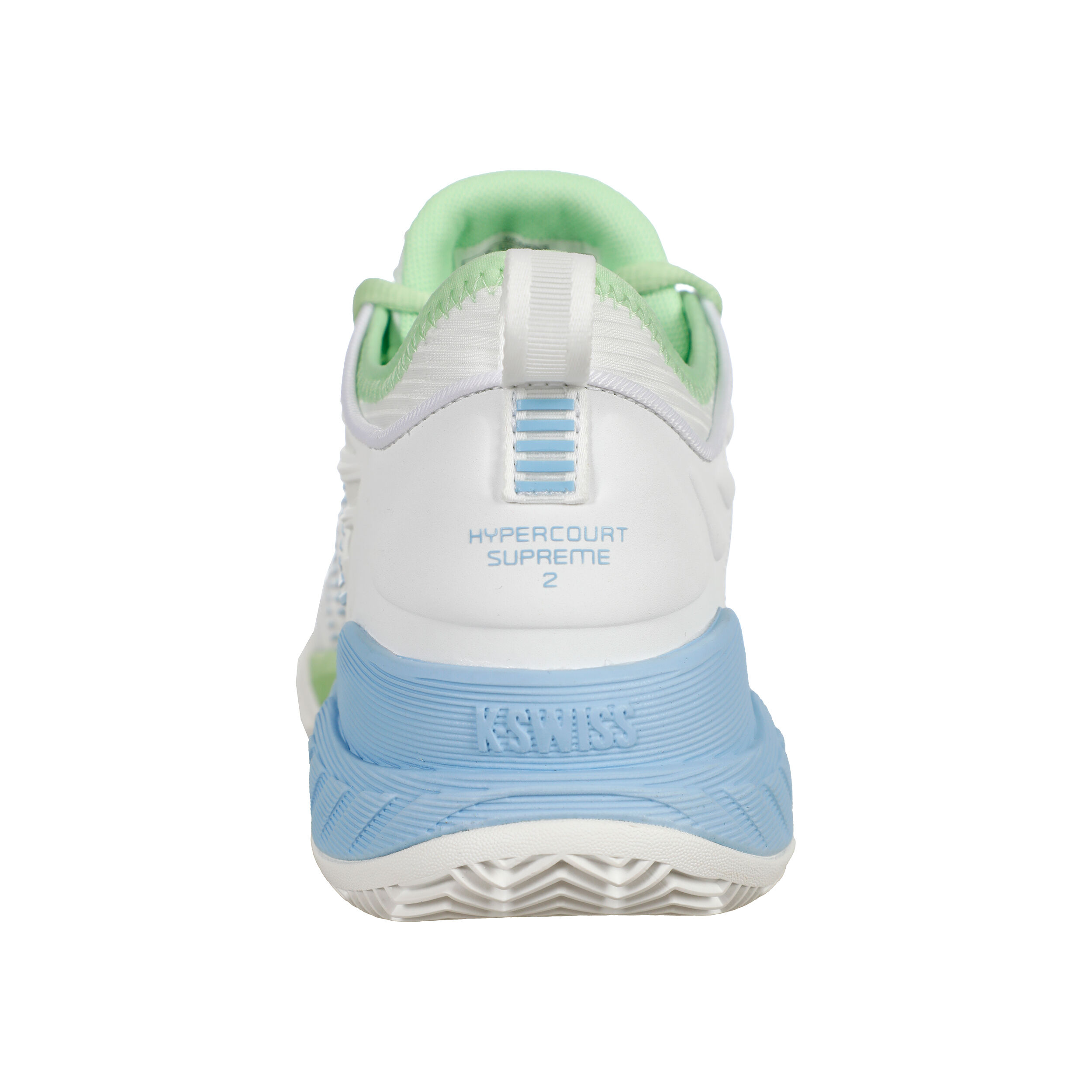 K-Swiss Hypercourt Supreme 2 Chaussure Terre Battue Femmes - Blanc , Vert Clair