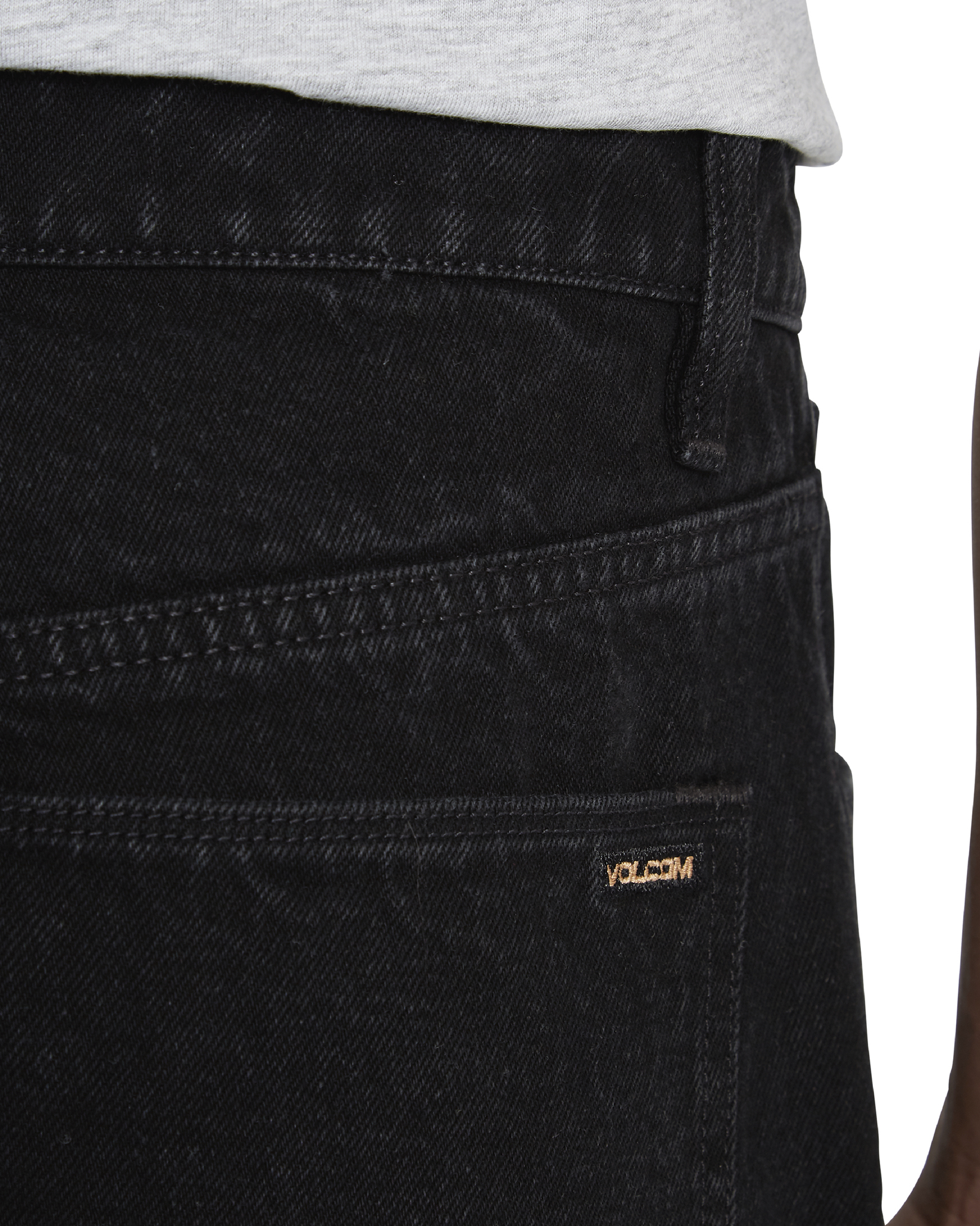Volcom Billow Denim Pant Black
