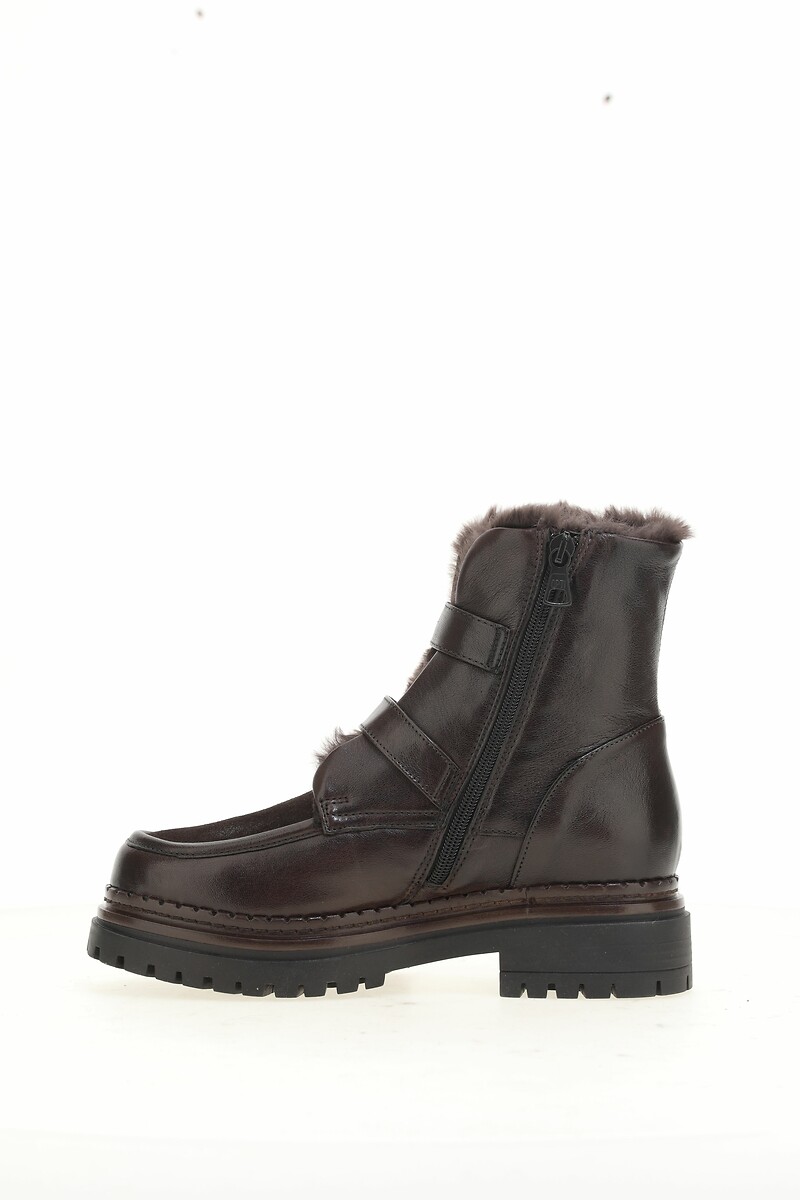 MJUS<br>Botas de couro forradas