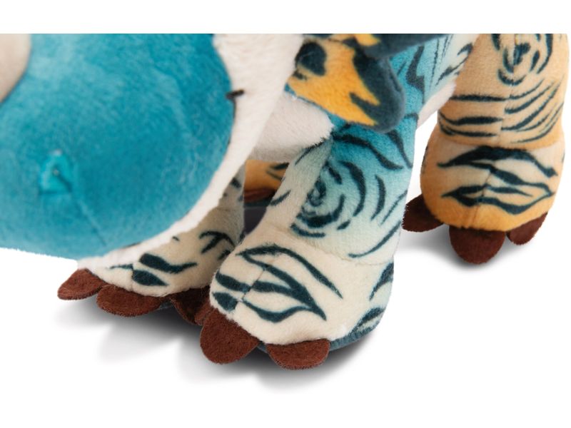 Nici Green Plüsch Dino Cerastupsy stehend 20 cm Nachhaltiges Stofftier aus weichem Plüsch