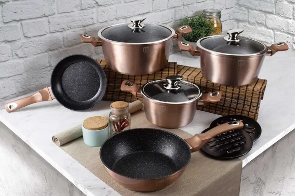 Berlinger Haus  garnków METALLIC ROSE GOLD [BH-6161]