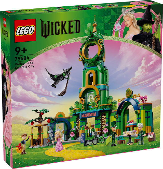 Velkommen til Emerald City LEGO® Wicked (75684)