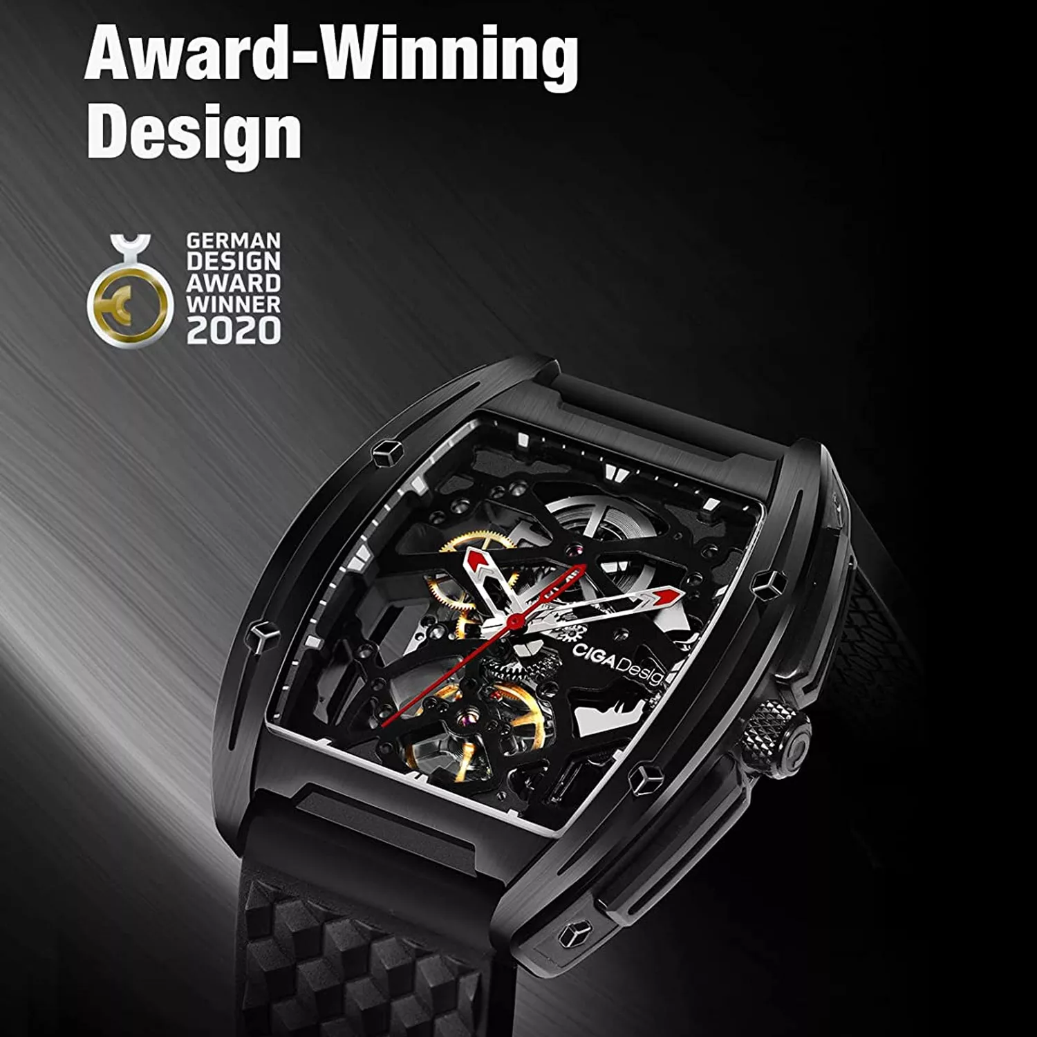 Ciga Design Z-Series Skeleton Automatic Z031-BLBL-W15BK