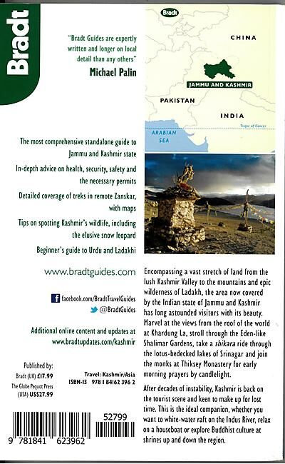BRADT - BRADT KASHMIR EN ANGLAIS